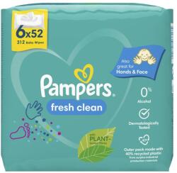 Pampers Fresh Clean 6x52 pcs popsitörlő