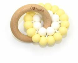 O. B Designs Teether Toy jucărie pentru dentiție Lemon 3m+ 1 buc