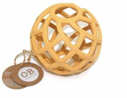 O. B Designs Eco-Friendly Teether Ball rágóka Tumeric 3m+