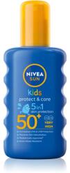 Nivea Sun Kids spray colorat pentru copii pentru bronzat SPF 50+ 200 ml