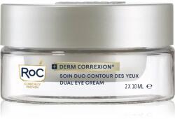 RoC Derm Correxion Dual Eye szemránc elleni krém 2 az 1-ben 2x10 ml
