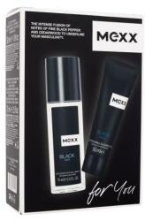 Mexx Black most: dezodor 75 ml + tusfürdő 50 ml férfiaknak