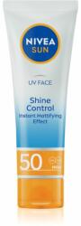 Nivea UV FACE gyengéd mattító arckrém napozáshoz SPF 50 50 ml