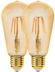 EGLO KÉSZLET 2x LED Izzó VINTAGE ST64 E27/6W/230V 2200K - Eglo 11783 11783 (EG11783)