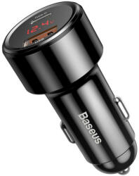 Baseus Incarcator Auto Baseus Magic Series CCMLC20C-01 USB Type-C 6A 45W Black (6953156293182)