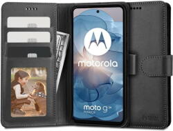 Tech-Protect Husa Husa pentru Motorola Moto G24 Power / G04 / G24, Tech-Protect, Wallet, Neagra (hus/mmg/tec/wa/ne) - pcone