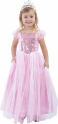Rappa Costum de prințesă roz pentru copii (M) (RP210349) Costum bal mascat copii