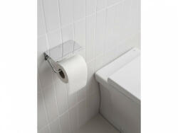 Roca Sonata fém WC papír-tartó polccal, króm A817731C00 (A817731C00)