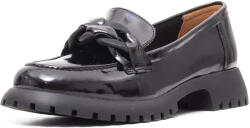 PASS Collection Pantofi dama casual, piele lacuita, W1W140001C 01-L, negru - 38 EU