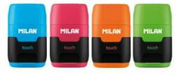 MILAN Radieră + răzătoare / 2 găuri MILAN COMPACT TOUCH (mix / preț 1 buc)