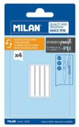 MILAN Radiere de schimb MILAN pentru creioane CAPSULE Slim și PL1, set de 4 buc