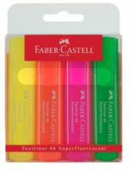 Faber-Castell Highlighter Faber-Castell 1546 / set 4 buc