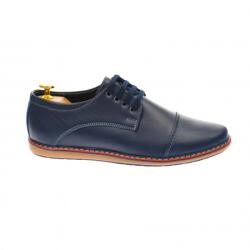 Anibo Shoesh OFERTA MARIMEA 39, 41, 42, 44 - Pantofi barbati casual, din piele naturala, bleumarin - LTENBOX338BL (LTENBOX338BL)