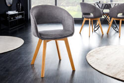 LuxD Stílusos szék Colby szürke - raktáron