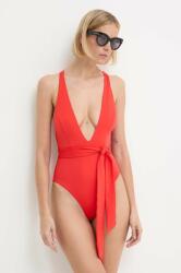 Max Mara Beachwear egyrészes fürdőruha narancssárga, puha kosaras, 2416831179600 - narancssárga S