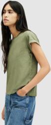 AllSaints pamut póló ANNA női, zöld - zöld 34