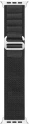 Dux Ducis Buckle óraszíj Apple Watch 1/2/3/4/5/6/7/8/9/SE/Ultra, 38/40/41mm óraszíj, fekete