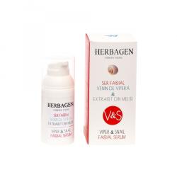 HerbaGen Ser Facial Cu Venin De Vipera&melc 30gr