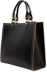 Manier Geanta dama piele neagra GF3391