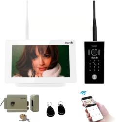 Mentor Kit VideoInterfon Smart WiFi IP65 1000m 1.3MP Touch 7 inch Color 5in1 Mentor SYKT001