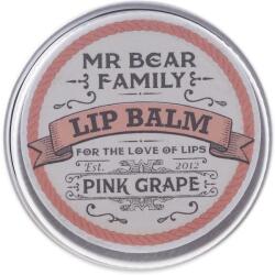 Mr Bear Family Balsam de buze - Mr. Bear Family Lip Balm Pink Grape 15 ml