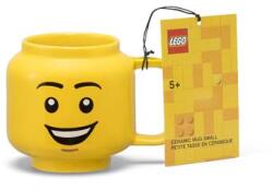 LEGO® Cană mică LEGO® din ceramică, Cap de băiat fericit, Galben (40460806)