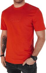  Dstreet Férfi póló WIRAS narancssárga színnel nyomtatva rx5411 L