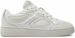 Calvin Klein Sneakers Calvin Klein Jeans Basket Cupsole Low Mix In Met YW0YW01387 Bright White/Silver 01V