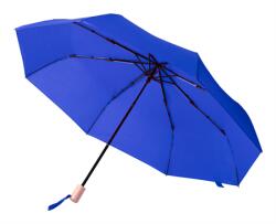  Esernyő összecsukható szélálló, O 98cm, fém vázzal, üvegszálas merevítőkkel, kék