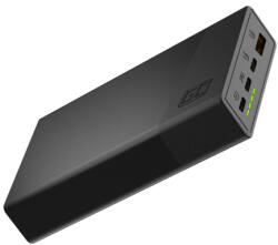 Green Cell Green Cell GC PowerPlay 20S Power Bank 20000mAh 22.5W PD USB C cu încărcare rapidă Încărcător portabil pentru telefon pentru iPhone 15 14 13 12 (PBGC03S)