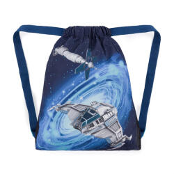 Bagmaster Bag LUMI 24 D iskolatáska papucshoz / tornazsák - űrhajó kék 1, 5 l 230297 (230297)