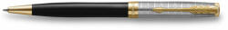Parker Royal Sonnet Premium Golyóstoll Metál Fekete, Arany Klipsz 2119787 (7010599002)