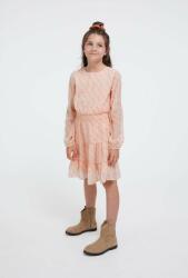 Guess gyerek ruha narancssárga, mini, harang alakú - narancssárga 122-125 - answear - 23 990 Ft