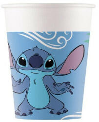Disney Lilo és Stitch, A csillagkutya Angel papír pohár 8 db-os 200 ml FSC (PNN96795) - mesesajandek