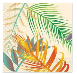 Procos Levél Tropical Leaves szalvéta 20 db-os 33x33 cm FSC (PNN95700)