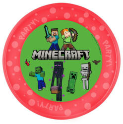 Minecraft micro prémium műanyag tányér 21 cm (PNN95820) - kidsfashion