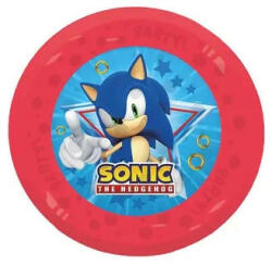  Sonic a sündisznó Sega micro prémium műanyag tányér 21 cm (PNN95822) - kidsfashion