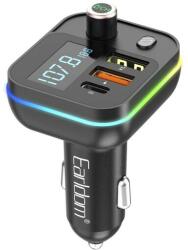 Earldom FM Трансмитер Earldom ET-M87, Bluetooth, USB, Type-C, PD, 3.1A, Черен - 17770