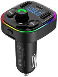 Earldom FM Трансмитер Earldom ET-M79, Bluetooth, Micro SD, USB, Type-C, QC, Черен - 17775