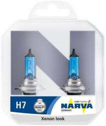 NARVA Set 2 Becuri Far H7 55W 12V Narva Range Power White (48607RPNVAS2)
