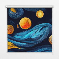 COLORAY. HU Roló ablakra Bolygók Sötétítő redőny (gumi bevonattal) 120x180 cm