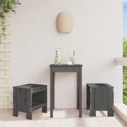 vidaXL 2 db tömör fenyőfa ülőke 40x36x45 cm (825340/1/2)