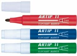 ICO "Artip 11" Flipchart marker készlet, 1-3 mm, kúpos (4 db) (9580016000) (9580016000)