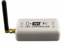Optonica LED WI-FI vezérlő RGB szalaghoz, DC7, 5V--24V, 12A (AC6310) (AC6310)
