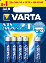 VARTA 4903121415 Longlife Power AAA (LR03) alkáli mikro ceruza elem 4+1db/bliszter (14903121415) (14903121415)