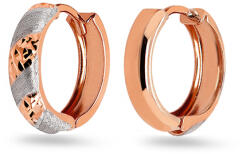 Heratis Forever Díszített gyűrűk rózsa aranyból 1cm IZ28779RHR