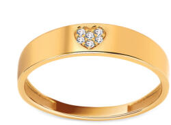 Heratis Forever Női arany gyűrű cirkóniákkal Szív IZ12070T