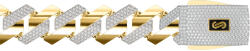 Heratis Forever Monaco Chain Lánc Edge Alternate Pavé zárral 9, 5 mm IZ30228USA