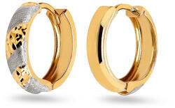 Heratis Forever Arany kéttónusú fülbevaló, gyűrű 1, 5 cm IZ28779HR