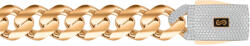 Heratis Forever Monaco Chain Lánc Classic Alternate Pavé zárral Rose 8 mm IZ30299RUSA